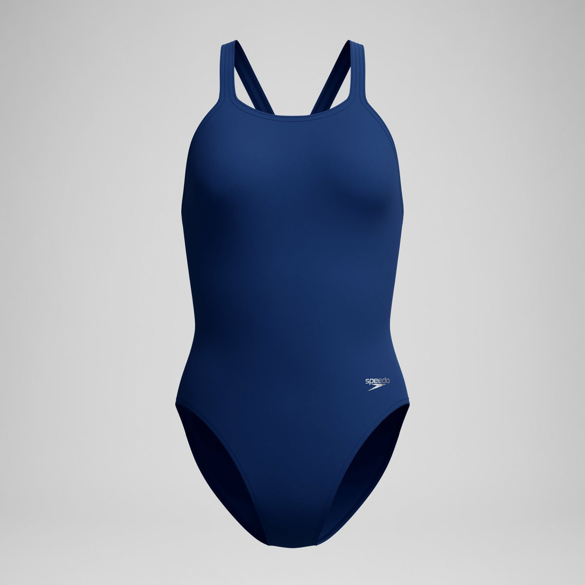 Speedo Club Training Leaderback Swimsuit Navy