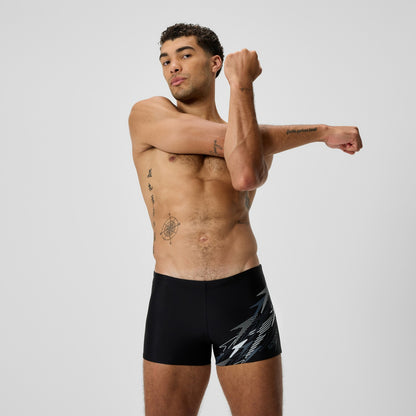 Speedo Medley Logo Aquashorts Grey/Black