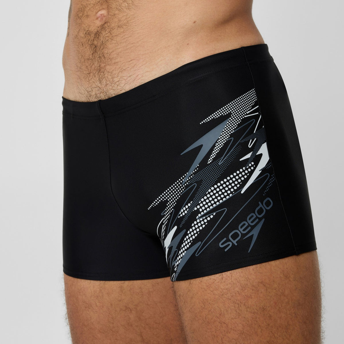 Speedo Medley Logo Aquashorts Grey/Black