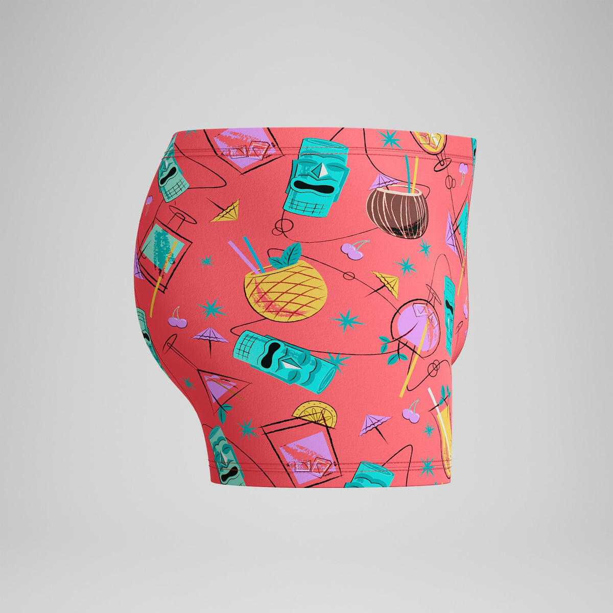 Speedo Print Beachstar Aquashorts Leg Pink