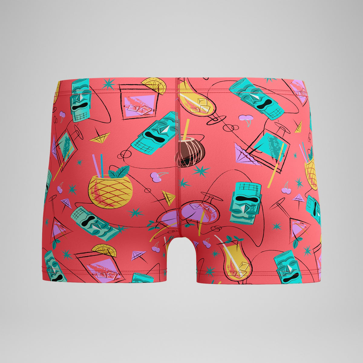 Speedo Print Beachstar Aquashorts Leg Pink
