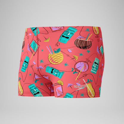 Speedo Print Beachstar Aquashorts Leg Pink