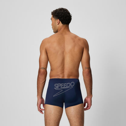 Speedo Endurance+ Logo Aquashorts Navy