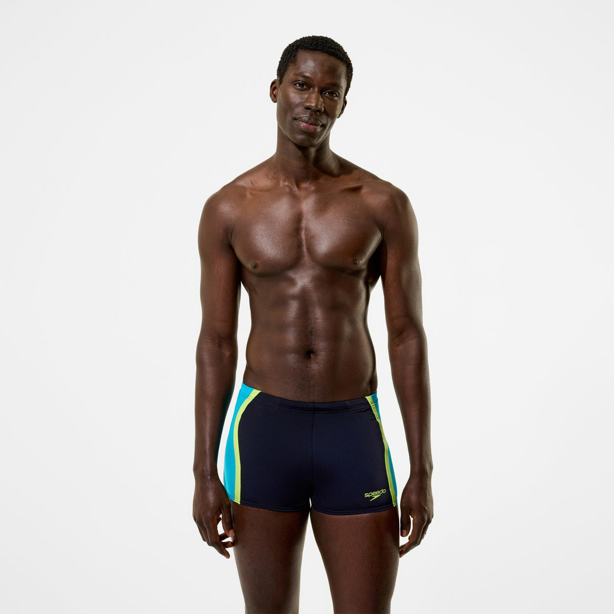 Speedo Hyperboom Splice Aquashorts Black/Turquoise