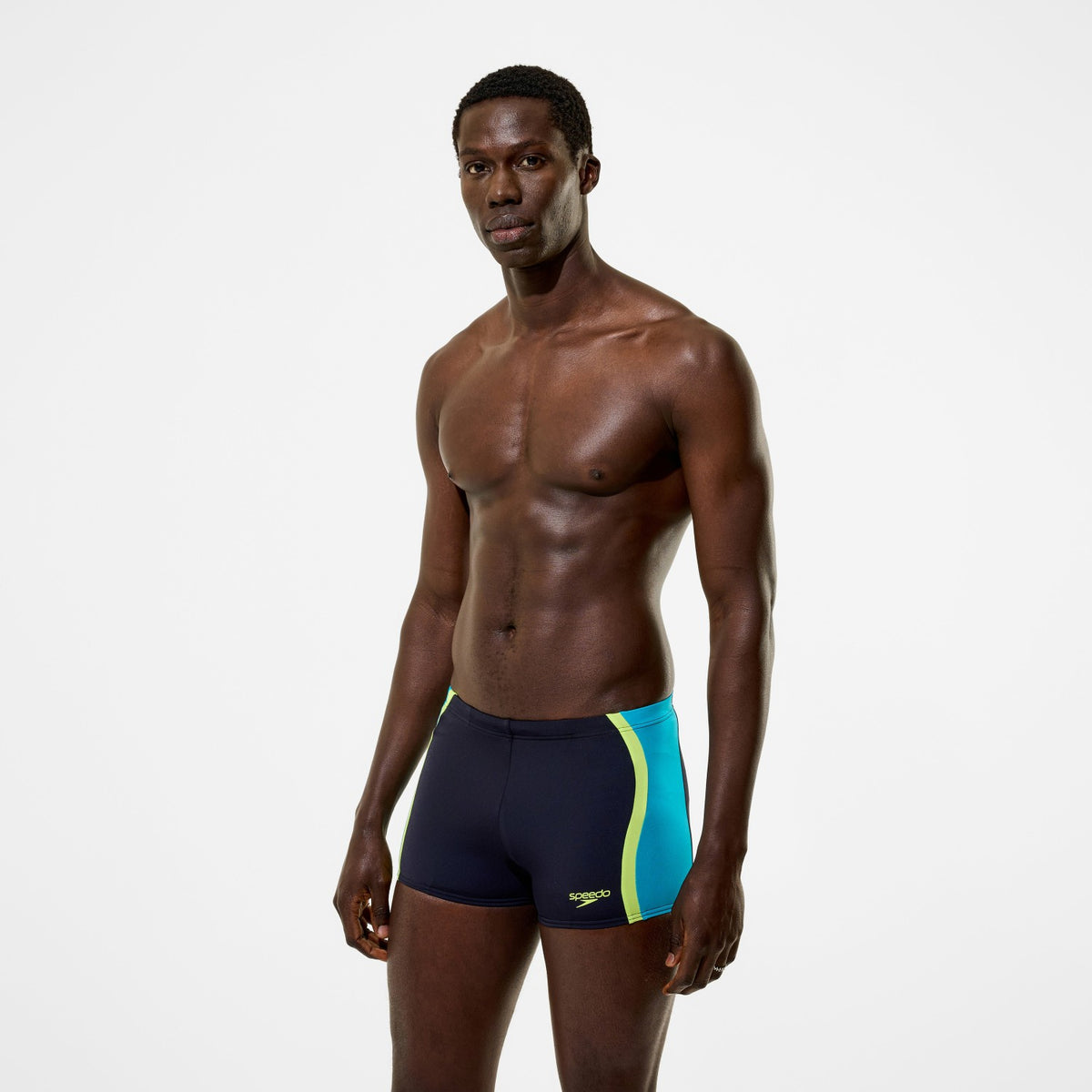 Speedo Hyperboom Splice Aquashorts Black/Turquoise