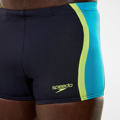 Speedo Hyperboom Splice Aquashorts Black/Turquoise