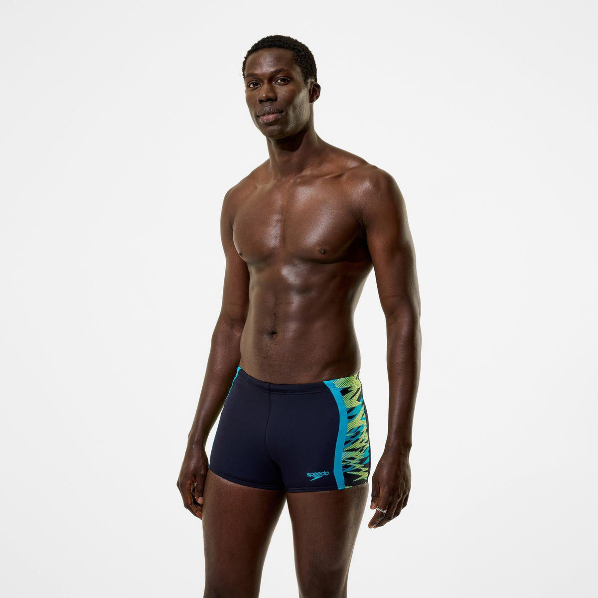 Speedo Hyperboom Splice Aquashorts Black/Green
