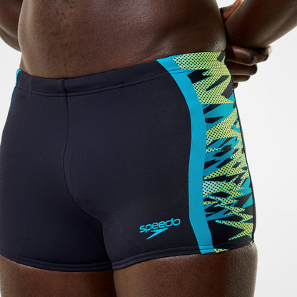 Speedo Hyperboom Splice Aquashorts Black/Green
