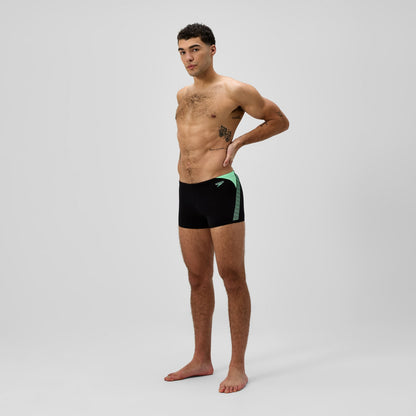 Speedo Hyperboom Splice Aquashorts Black/Green