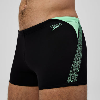 Speedo Hyperboom Splice Aquashorts Black/Green