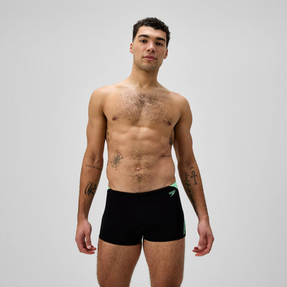 Speedo Hyperboom Splice Aquashorts Black/Green