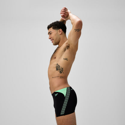Speedo Hyperboom Splice Aquashorts Black/Green