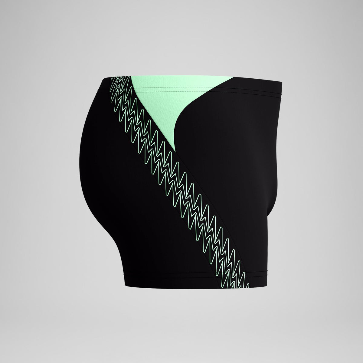 Speedo Hyperboom Splice Aquashorts Black/Green