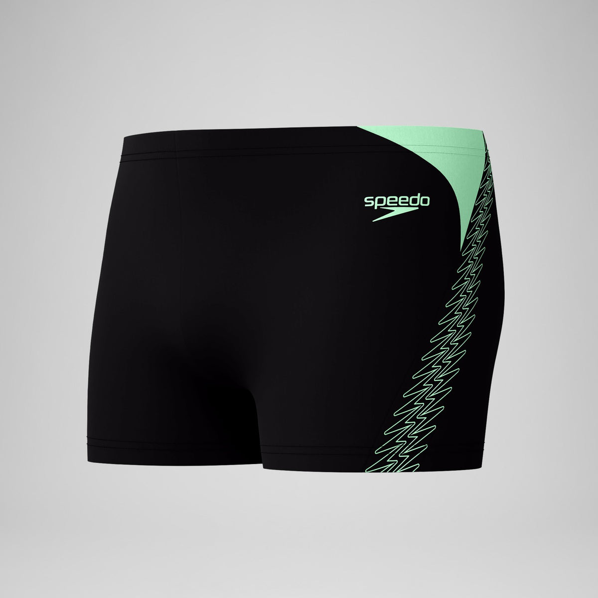 Speedo Hyperboom Splice Aquashorts Black/Green