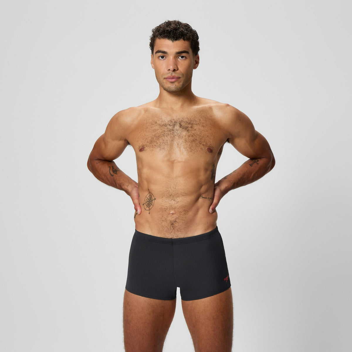 Speedo Hyperboom Aquashorts Black/Red
