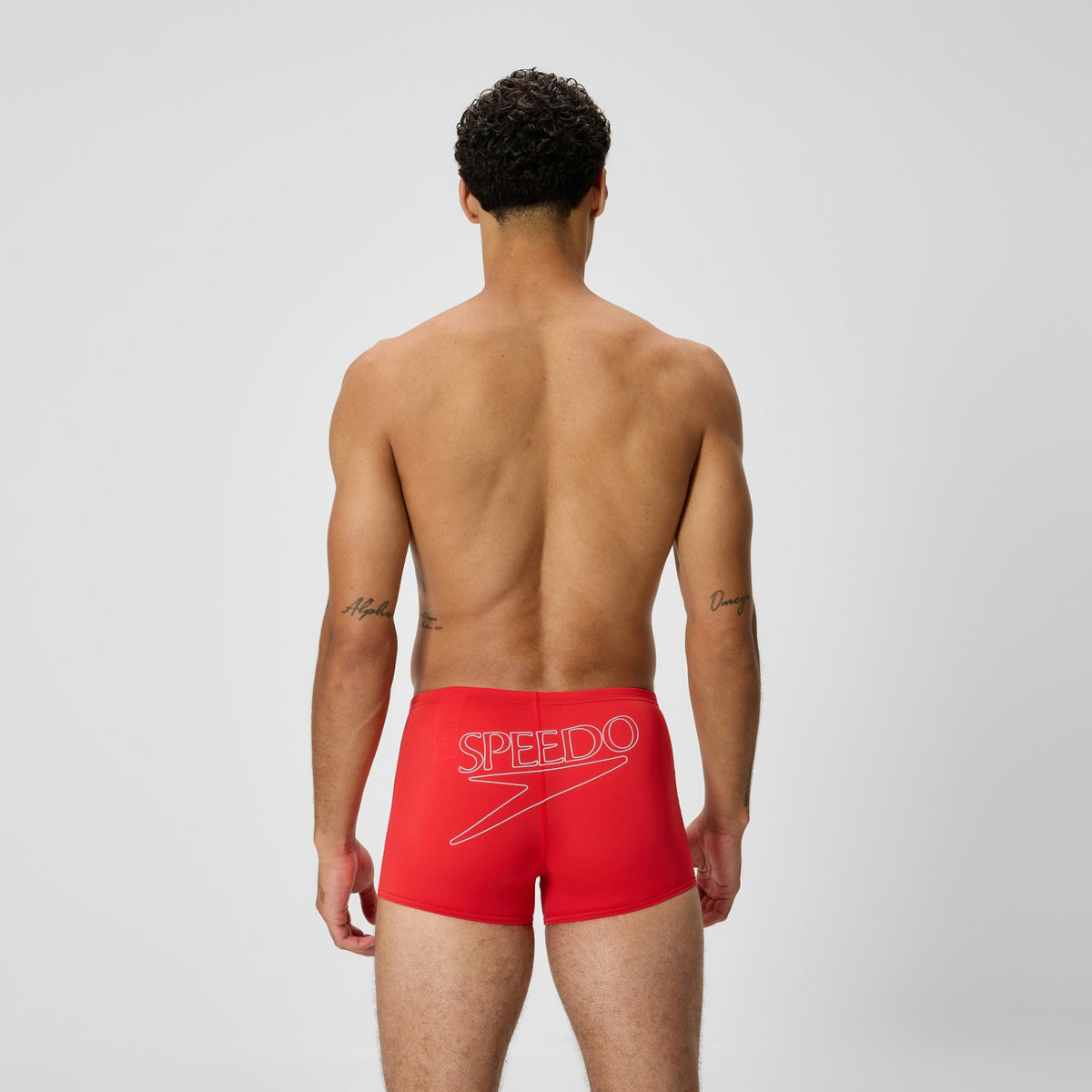 Speedo Endurance+ Logo Aquashorts Red