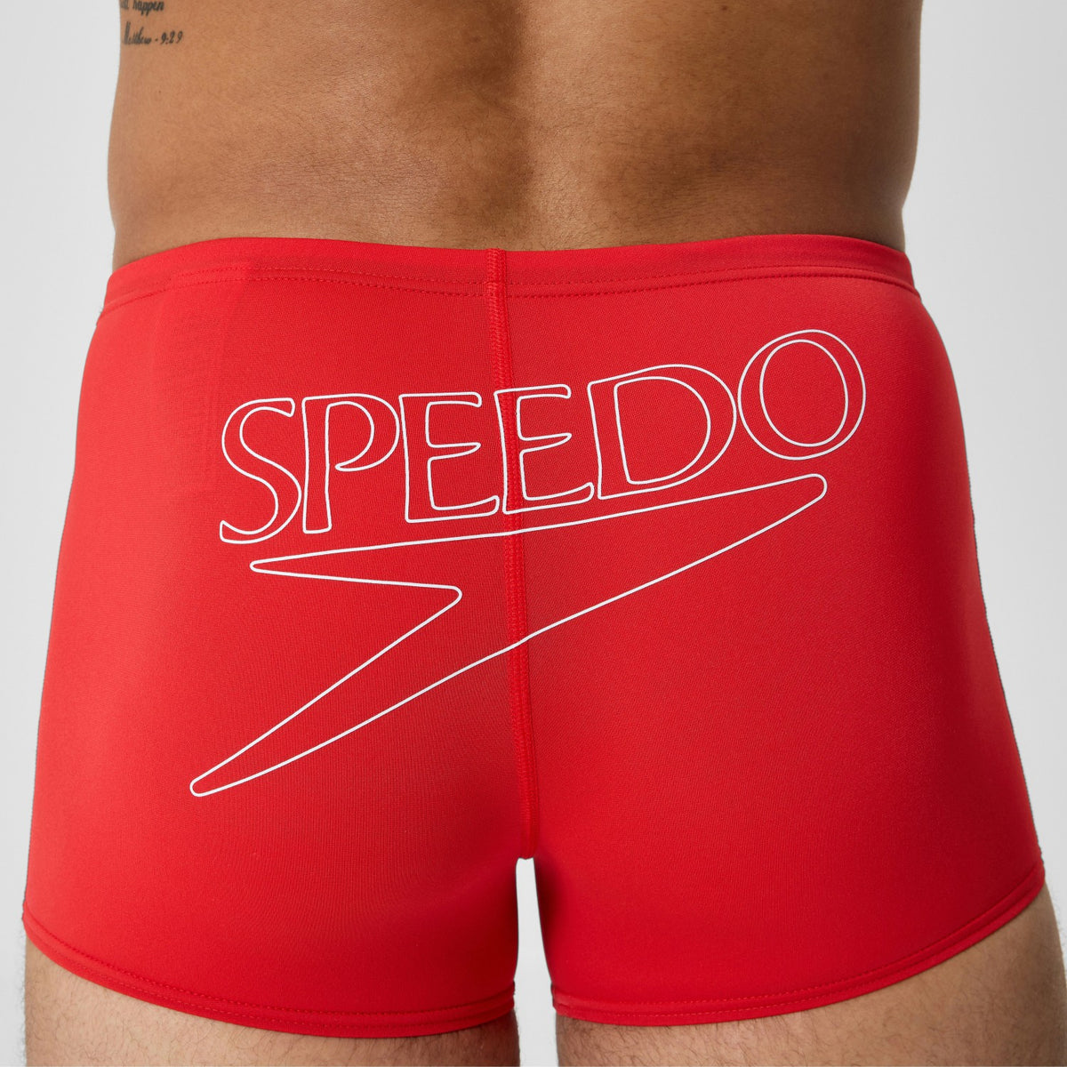 Speedo Endurance+ Logo Aquashorts Red