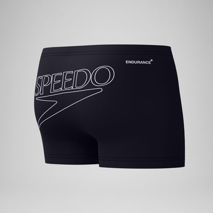Speedo Endurance+ Logo Aquashorts Black