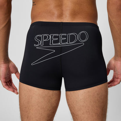 Speedo Endurance+ Logo Aquashorts Black