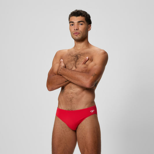 Speedo Endurance+ Logo Brief Red