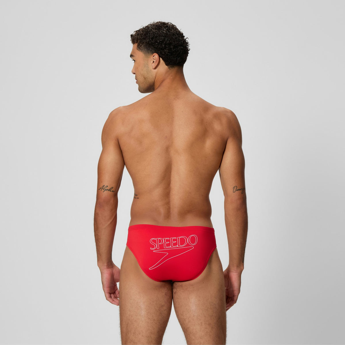 Speedo Endurance+ Logo Brief Red