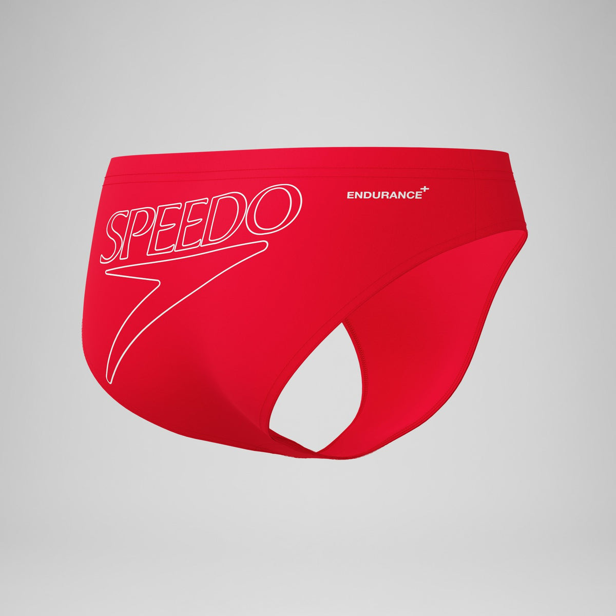Speedo Endurance+ Logo Brief Red