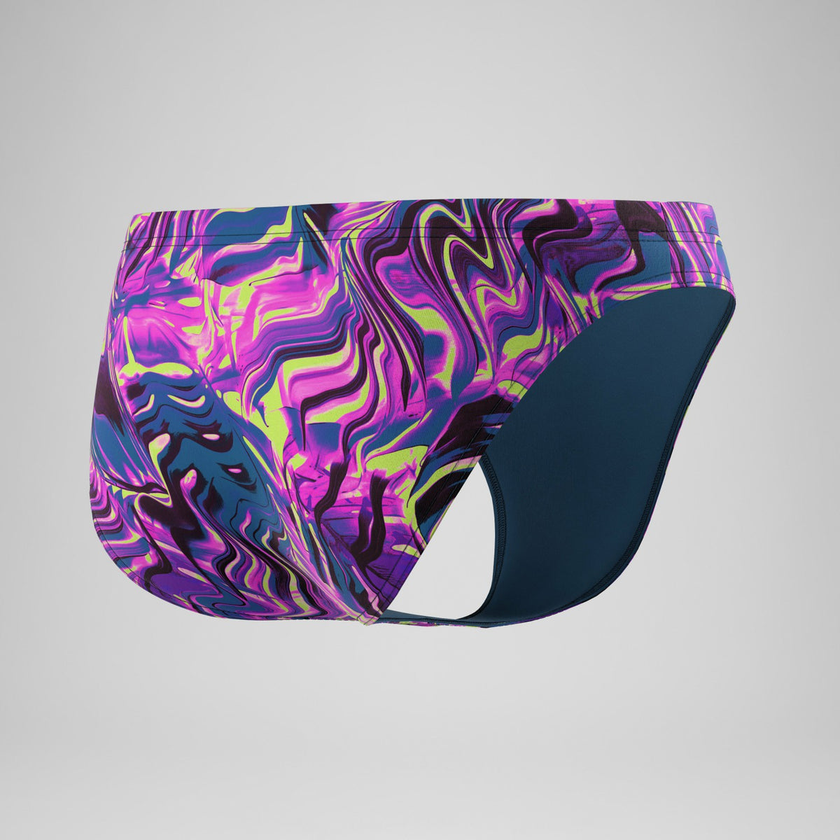 Speedo Club Training Printed Brief Pink/Navy
