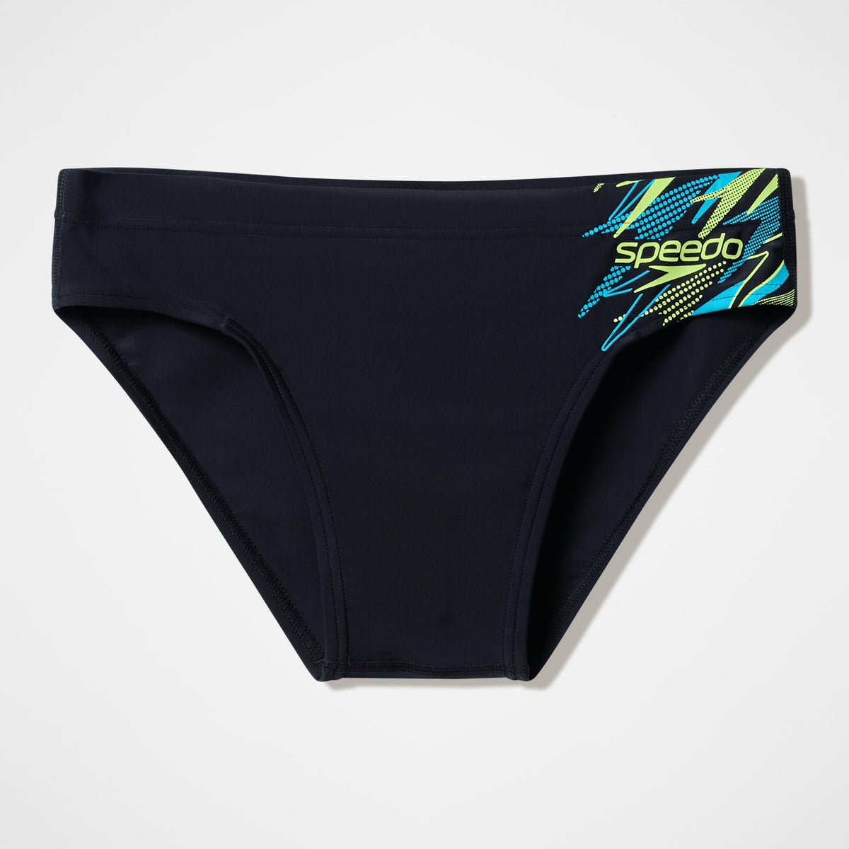 Speedo Medley Logo Brief Black/Green