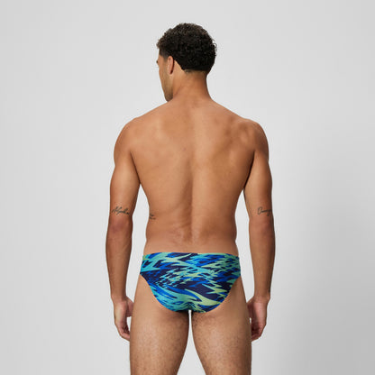 Speedo Hyperboom Printed Brief Navy