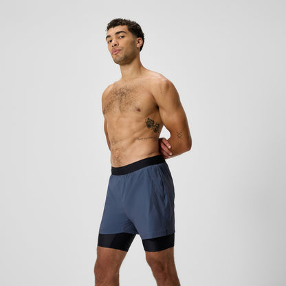 Speedo Swim Shorts with Jammer Grey/Black