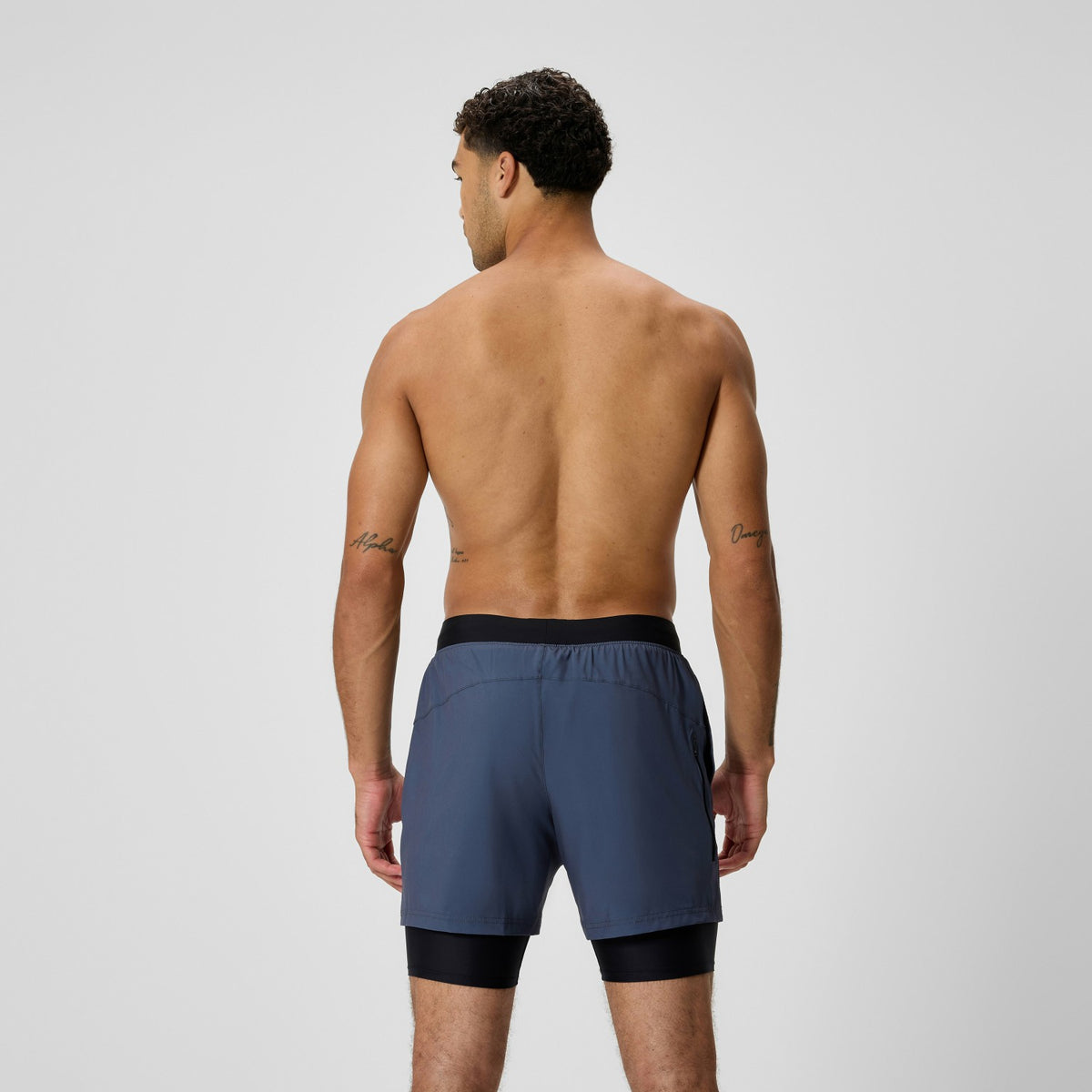 Speedo Swim Shorts with Jammer Grey/Black