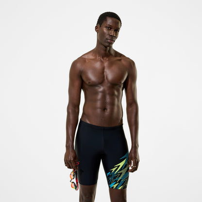Speedo Medley Logo Jammer Black/Green