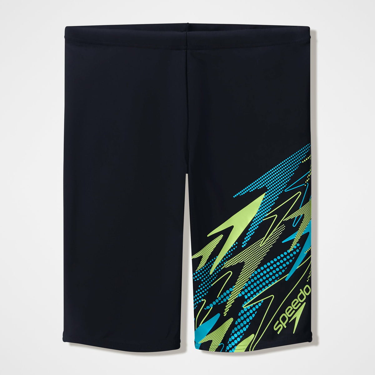 Speedo Medley Logo Jammer Black/Green