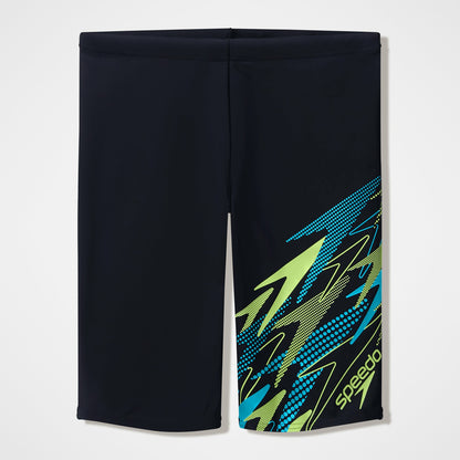 Speedo Medley Logo Jammer Black/Green