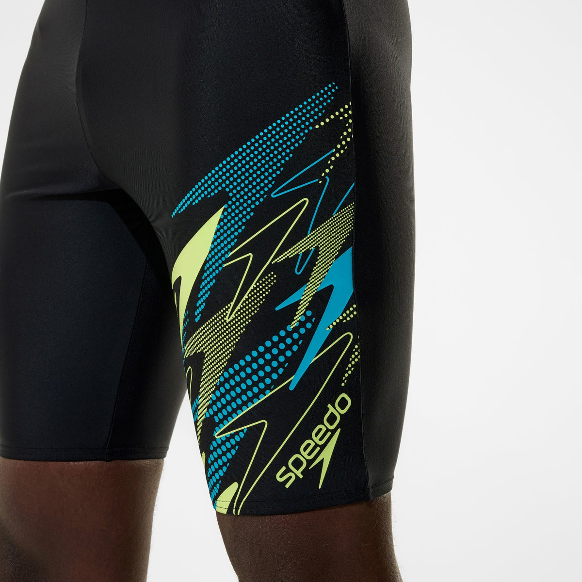 Speedo Medley Logo Jammer Black/Green