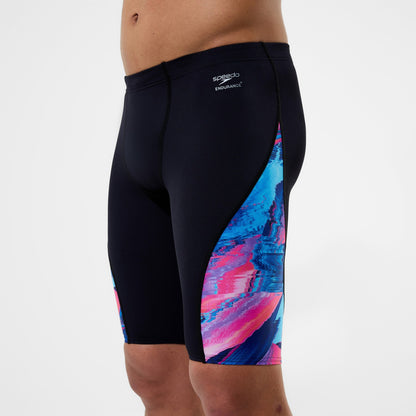 Speedo Club Training Splice Jammer Black/Blue