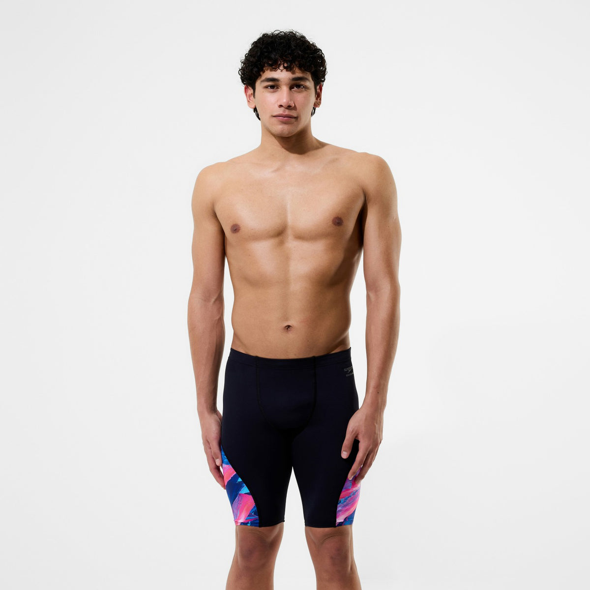 Speedo Club Training Splice Jammer Black/Blue