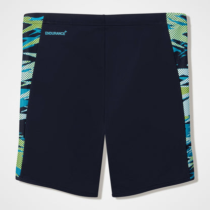 Speedo Hyperboom Splice Mid Jammer Navy/Green