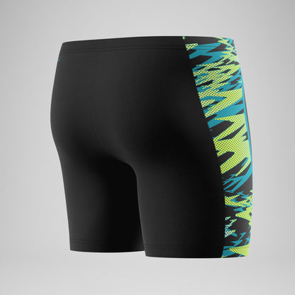 Speedo Hyperboom Splice Mid Jammer Navy/Green