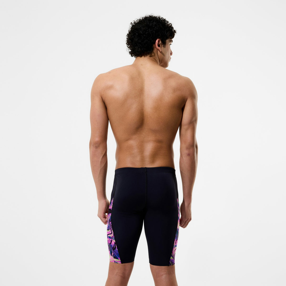 Speedo Club Training Splice Jammer Black/Pink