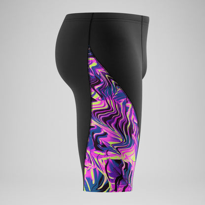 Speedo Club Training Splice Jammer Black/Pink