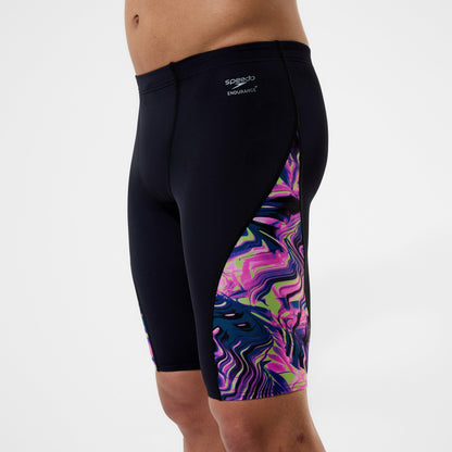 Speedo Club Training Splice Jammer Black/Pink