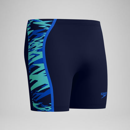 Speedo Hyperboom Splice Mid Jammer Navy