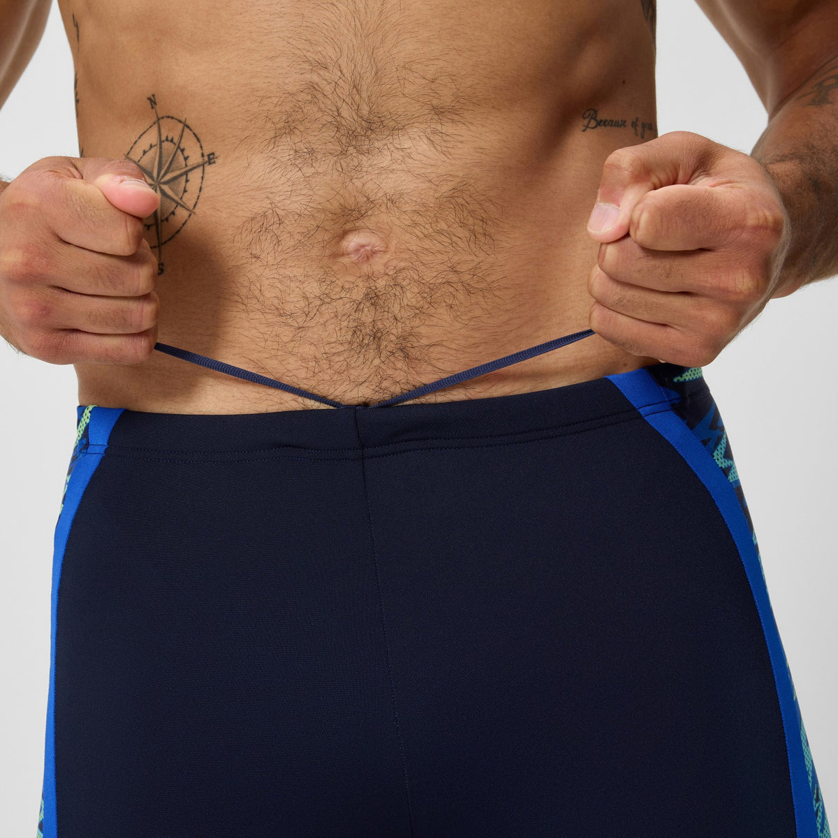 Speedo Hyperboom Splice Mid Jammer Navy