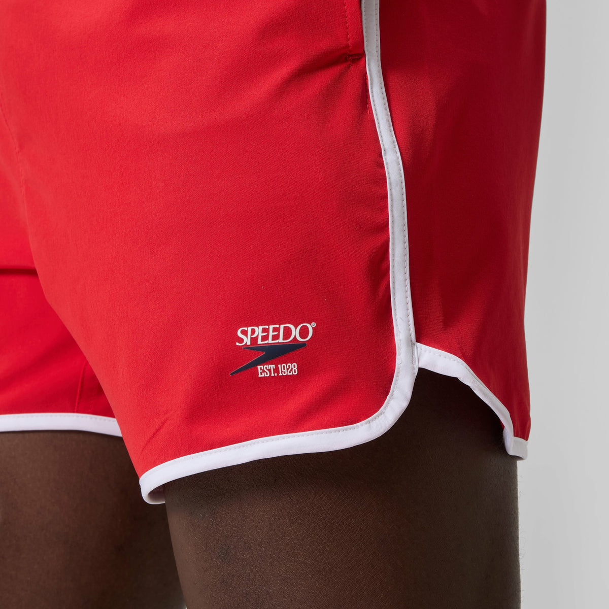 Speedo Jetstream Logo Swim Shorts Red/White