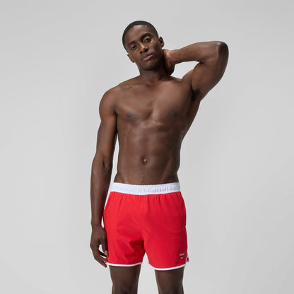 Speedo Jetstream Logo Swim Shorts Red/White