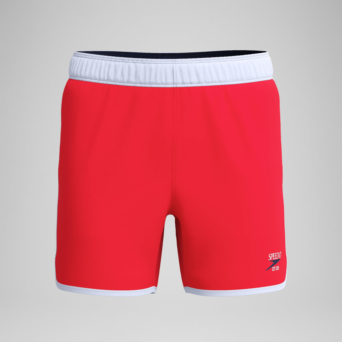 Speedo Jetstream Logo Swim Shorts Red/White