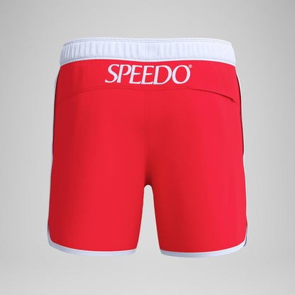 Speedo Jetstream Logo Swim Shorts Red/White