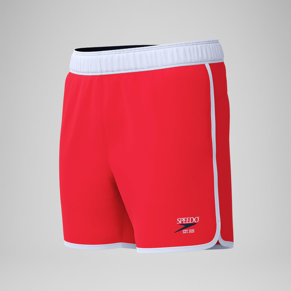 Speedo Jetstream Logo Swim Shorts Red/White