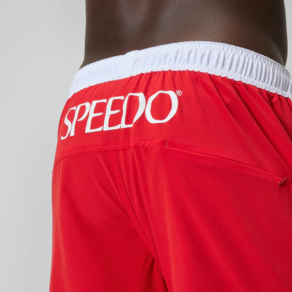 Speedo Jetstream Logo Swim Shorts Red/White